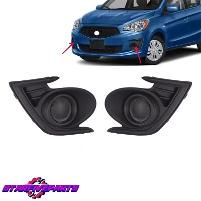 Front Fog Lamp Light Bezel Set 2Pcs LH RH For Mitsubishi Mirage G4 ES 2017-2020 Foto 1 de 4