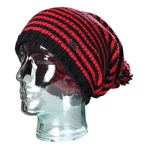 686 Benton Black & Red Women's Beanie One Size Fits All NEW !! - Image 1 of 2