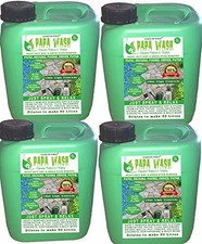 GUARD-EN-FORCE 4 X 5 Litres PAPA WASH PATIO and PATH CLEANER Super Concentrated