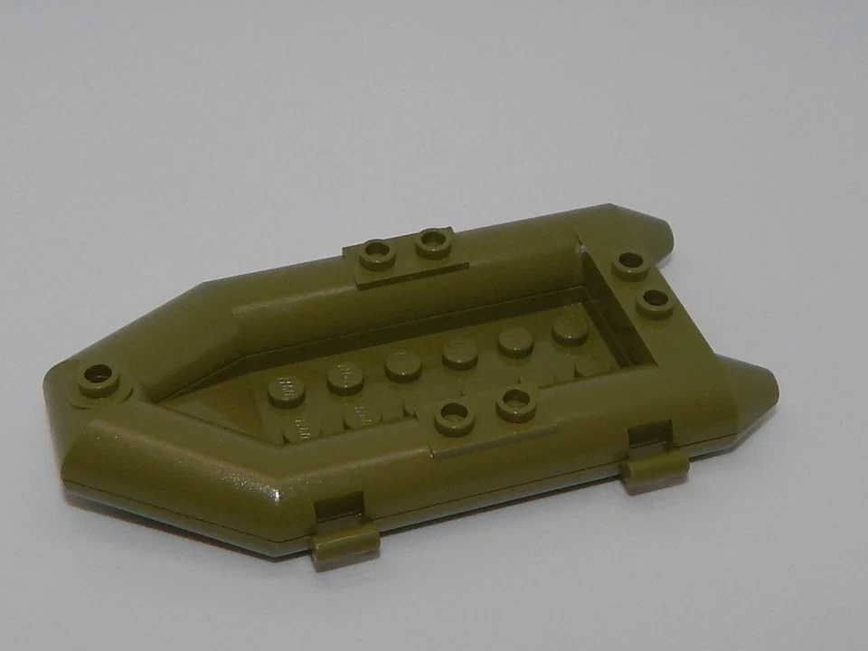 Lego оливковый зеленый лодка, плот, маленький - Изображение 1 из 1