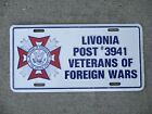  VETERANS OF FOREIGN WARS 80s VINTAGE LIVONIA POST 3941 MICHIGAN USA