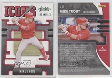2021 Panini Absolute Icons Green Mike Trout #I-7