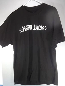 Hard Luck Graffiti Logo Tag T-Shirt schwarz Shirt Large Skateboard Bearing - Bild 1 von 4