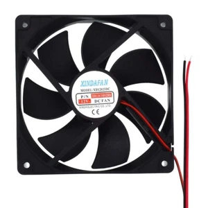 Xinda Lüfter, 120 x 120 x 25 mm, Starker Ventilator, 170 m³/h, 12 V / DC, Kühler - Afbeelding 1 van 4