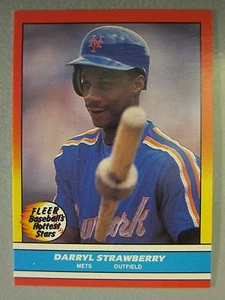 1988 Fleer Hottest Stars #41 Darryl Strawberry - Bild 1 von 1