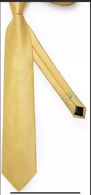 DiBanGu Corbata Sólida Para Hombre Corbata de Seda Pañuelo Tejido Corbata y Bolsillo Cuadrado NUEVO Foto 1 de 4