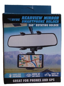 Rydz Rearview Mirror Smartphone Holder 61779 - Picture 1 of 7