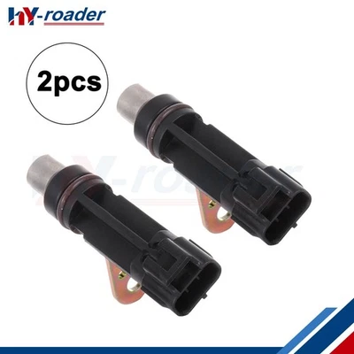 2x Sensor de posición del cigüeñal del motor apto para Jeep Commander Mitsubishi Raider Foto 1 de 4