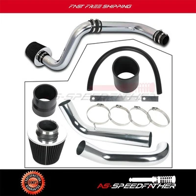 Black Cold Air Intake System for Acura Integra Special 1.8L 1995-1996 Filter Foto 1 de 4