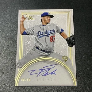2017 Topps Definitive Collection Rookie /50 Jose De Leon #DCRA-JD Auto RC - Bild 1 von 2