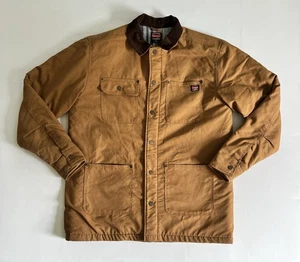 De Colección Chaqueta Wrangler Para Hombres M Marrón Manta Forrada Lona Ropa de Trabajo Tareas Abrigo Años 90 - Imagen 1 de 9