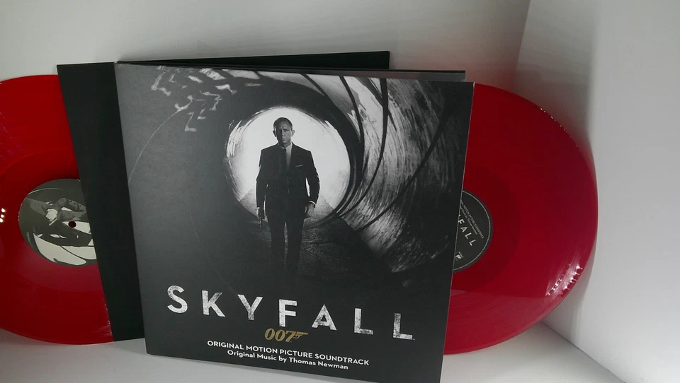 SKYFALL james bond 4pg bklt red vinyl Thomas Newman Ltd/numbered (2012) 2 M- LPs - Image 1 of 4