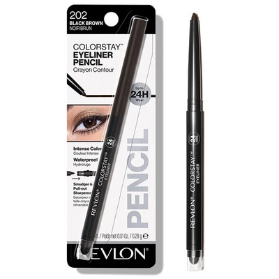 Pencil Eyeliner by Revlon, ColorStay Eye Makeup with Built-in Sharpener,... - Image 1 of 4