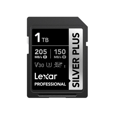 Lexar 1TB SDXC Professional Silver Plus 1066x UHS-I / U3/A2/4K R205/W150 (V30) - Bild 1 von 4