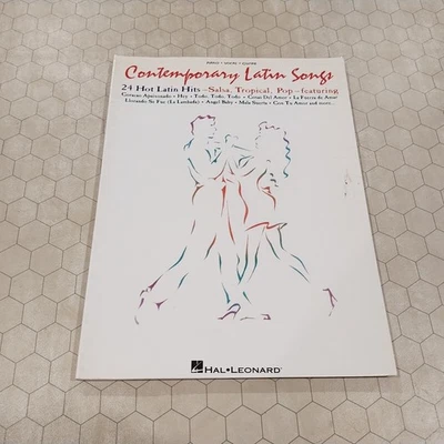 Contemporary Latin Songs, Hal Leonard, piano/vocal/guitar, NOS, Julio Iglesias - Image 1 of 3