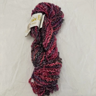 Hilo de circo de lana Colinette vintage teñido a mano tono fruta coulis madeja de 100 gramos Foto 1 de 4