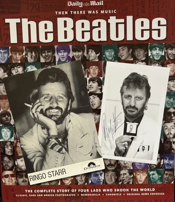 Ringo Starr + Yoko Ono 2x signiert The Beatles Buch Original Signed Autogramm - Bild 1 von 4