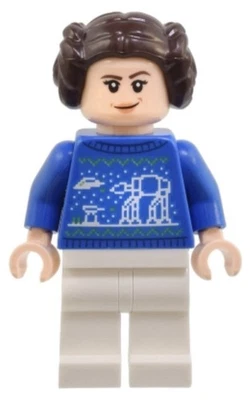Lego Star Wars Princess Leia Holiday Sweater sw1381 Minifigure New Unassembled - Image 1 of 2