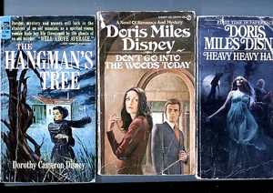 VINTAGE GOTHIC  PAPERBACKS(3) HANGMAN'S TREE+HEAVY HANGS+DON'T GO INTO WOODS - Picture 1 of 2