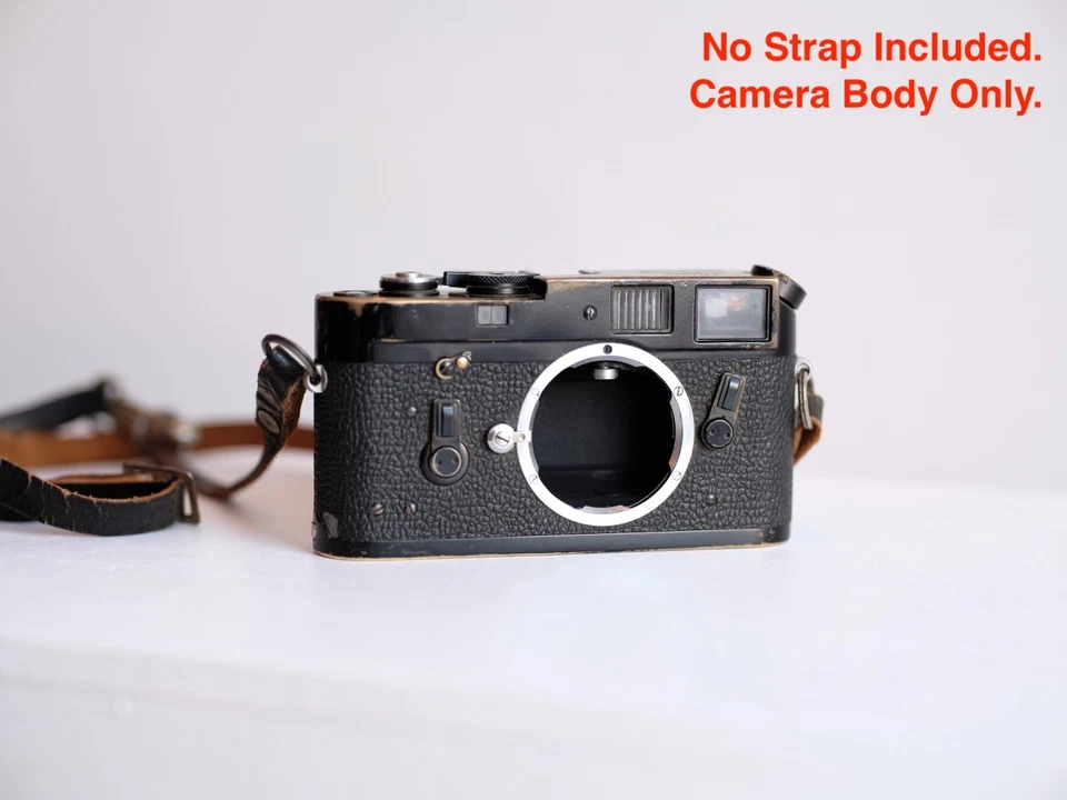 Pintura negra original Leica M4 1969 -- Solo cuerpo - Serie 122XXXX --MUY RARA 🔥 Foto 1 de 3