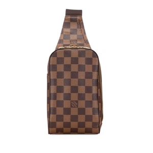 LOUIS VUITTON Damier Geronimos Shoulder Bag Body Bag Waist Bag N51994【Used】 - Picture 1 of 10