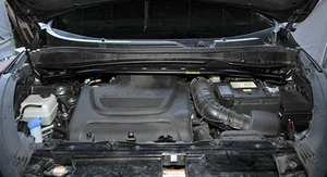 (Fit: Hyundai 2010 - 2013 tucson ix35) LUXON Bonnet Tower steering strut Bar kit - Bild 1 von 11