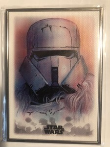 2019 Star Wars: Stellar Signatures Art Reproduction /100 Ranger Trooper #63