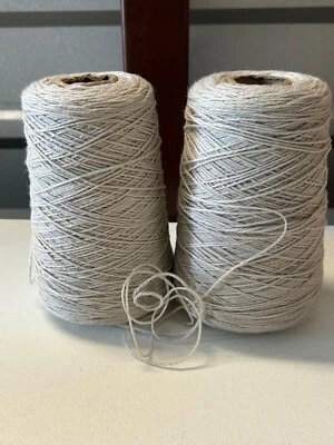 Cone Spool #3 Peru Pure Wool Craft Weaving Macrame Yarn 1lb 10oz 738gr 0007 C - Image 1 of 4