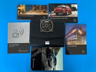 2017 梅赛德斯 GLE 300d 350 400 550e 43 63 63S AMG 车主手册所有者书籍套装 — 第 1/4 张图片