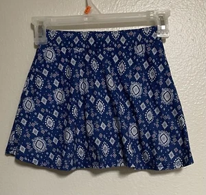 Disney Girls Size Blue Skort Size M - Picture 1 of 5