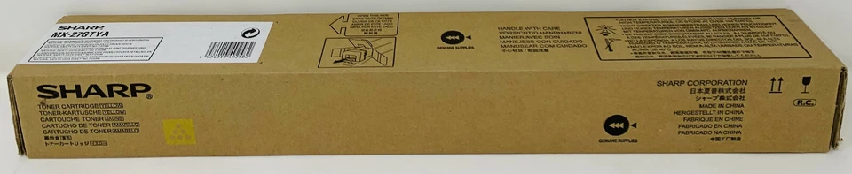 TONER ORIGINAL AMARILLO SHARP MX-27GTYA PARA MX-2300N/MX-2700N/MX-3500N/MX-4500N - Imagen 1 de 1