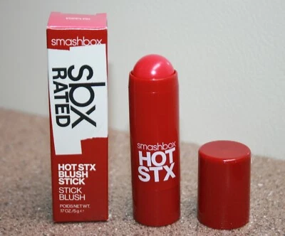 Smashbox SBX Rated Hot Stx Cream Blush Stick POPPY PIC 0.17 oz / 5g Full Size - Image 1 of 3