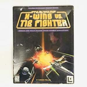 Star Wars X-Wing Vs. Tie Fighter PC DVD Game Sealed Lucas Arts Rare Free Ship - Bild 1 von 7