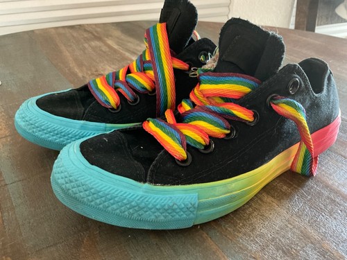 scarpe da ginnastica arcobaleno Converse Chuck Taylor