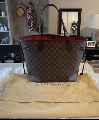 Bolso Damier Louis Vuitton Neverfull MM Talla Level Pre Loved Excelente Estado Foto 1 de 4