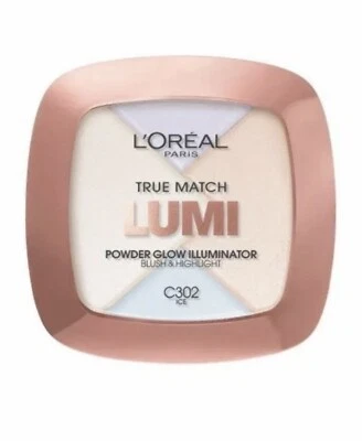 L'Oreal Paris True Match Lumi Powder Glow Illuminator, Ice [C302] 0.31 oz - Image 1 of 2