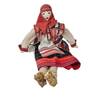 Vintage Alexandra Russia Moscow Doll Christian Cross Orthodox 27" Tall - Picture 1 of 11
