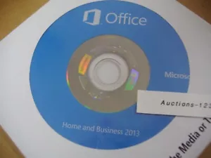 MS Microsoft Office 2013 Home and Business Full English DVD Version =NEW SEALED= - Picture 1 of 4