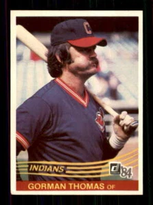 1984 Donruss #574 Gorman Thomas NM/NM+ Indians 213332 - Picture 1 of 2
