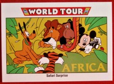 Disney COLLECTOR CARDS - Card #175 - AFRICAN SAFARI - IMPEL 1991