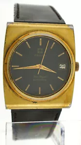 Vintage 1970s Zenith Port Royal Automatic Date Gold Filled Watch 20.0010.490/495 - Picture 1 of 11