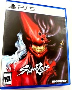 Slave Zero X PS5 Sony Playstation 5 CiB Game+Manual+Unused Costume DLC, SAME DAY - Picture 1 of 11