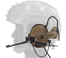 C5 Tactical Helmet Earphone pickup Noise Reduction Headset Rail Adapter Ear-Cup