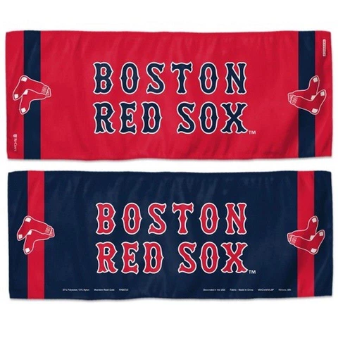 Boston Red Sox 12x30 Cooling Towel [NEW] MLB Wrap Cold Cool Hot Cover