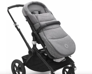 Bugaboo Footmuff Grey Melange stroller Accessory Weatherproof Climate Control - Bild 1 von 4