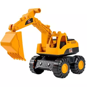 Excavator Toy Inertia Driving Excavator For Kids Fun Excavator And Dump Truck - Picture 1 of 12