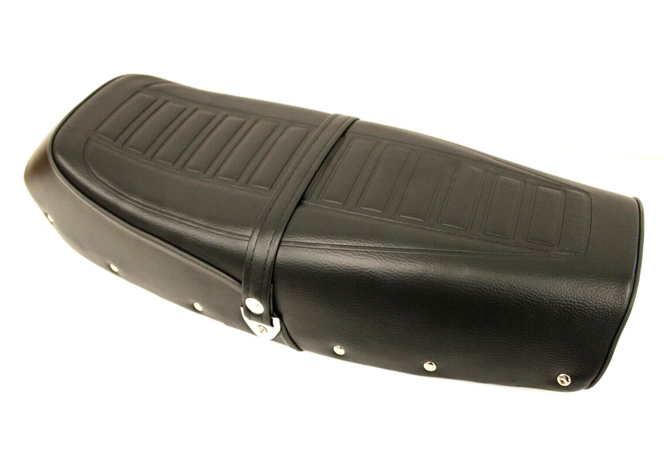 Honda CB400F completamente nuevo asiento con correa 1975 1976 1977 base metálica Foto 1 de 4