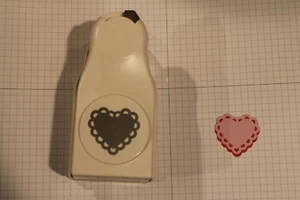 Martha Stewart Deco Heart Punch - Valentine 3 in 1 - Picture 1 of 2