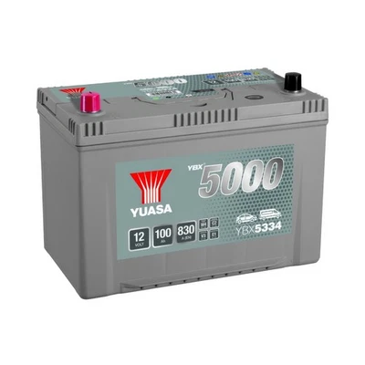 YUASA Car Battery 12V 100Ah 830A B1 T1 Starter SMF Fits Mitsubishi L200 2.5 TD - Image 1 of 4