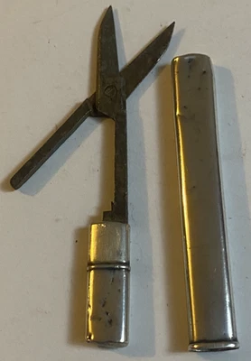 Vintage hallmarked silver cased folding  tool. Birmingham 1902 - Image 1 of 4